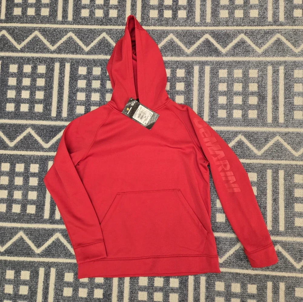 NWT DeMarini Post Game Red Hoodie Fleece Lined Kangaroo Pocket Youth Medium